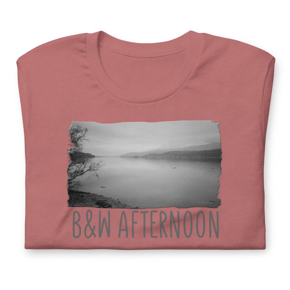 Short-Sleeve Unisex T-Shirt/B&W Afternoon/Personalized - Enet Images