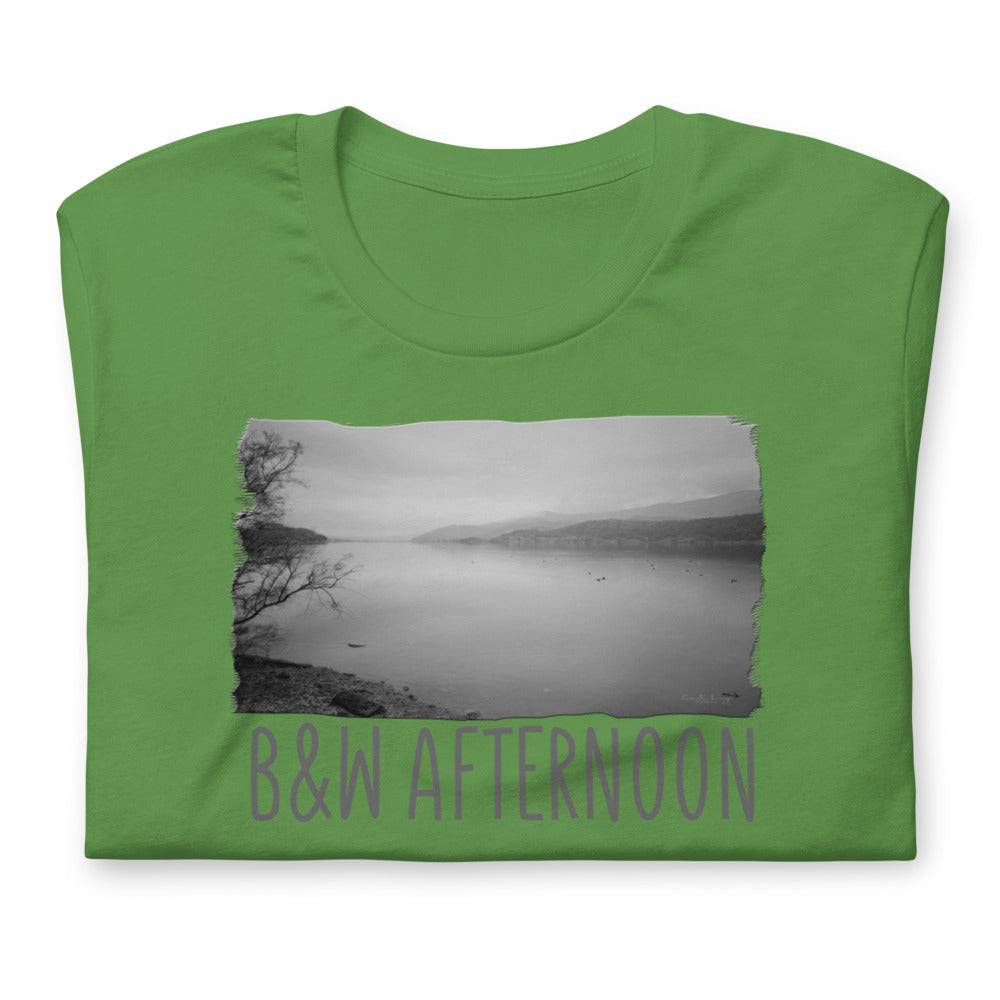 Short-Sleeve Unisex T-Shirt/B&W Afternoon/Personalized - Enet Images
