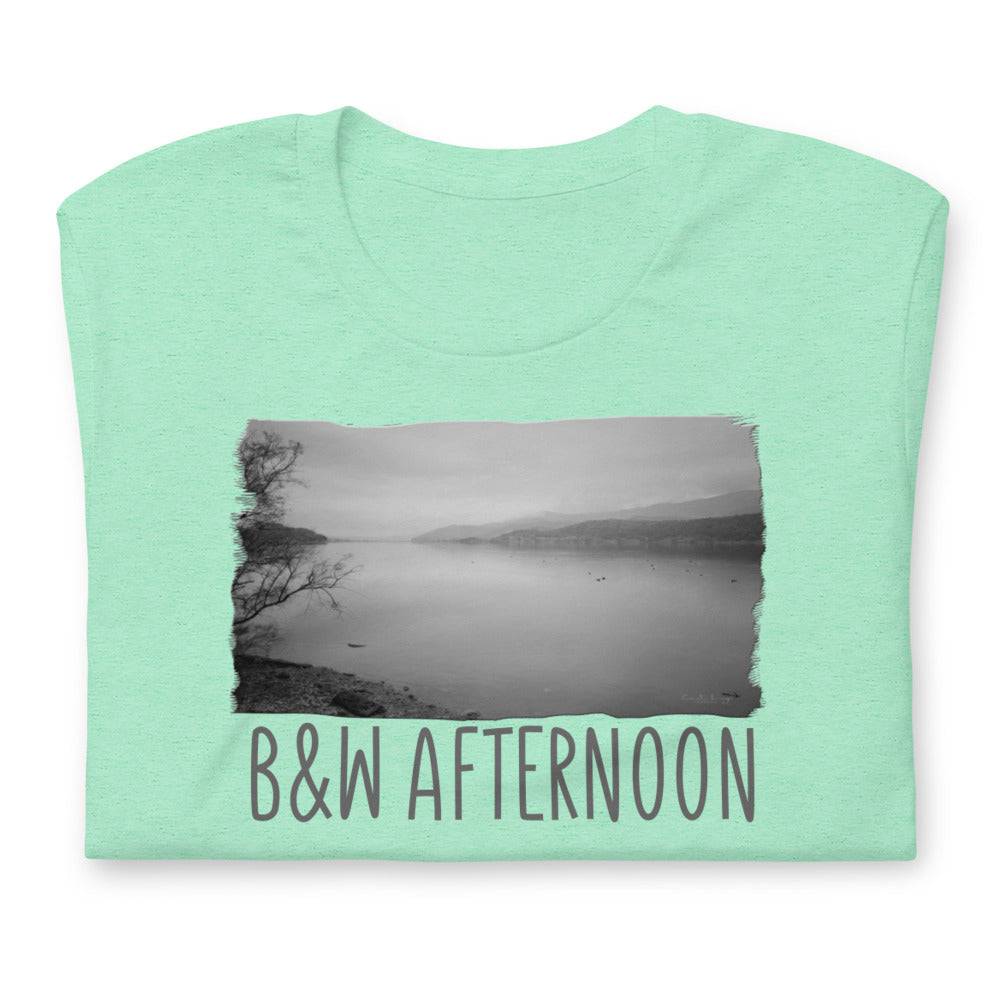 Short-Sleeve Unisex T-Shirt/B&W Afternoon/Personalized - Enet Images