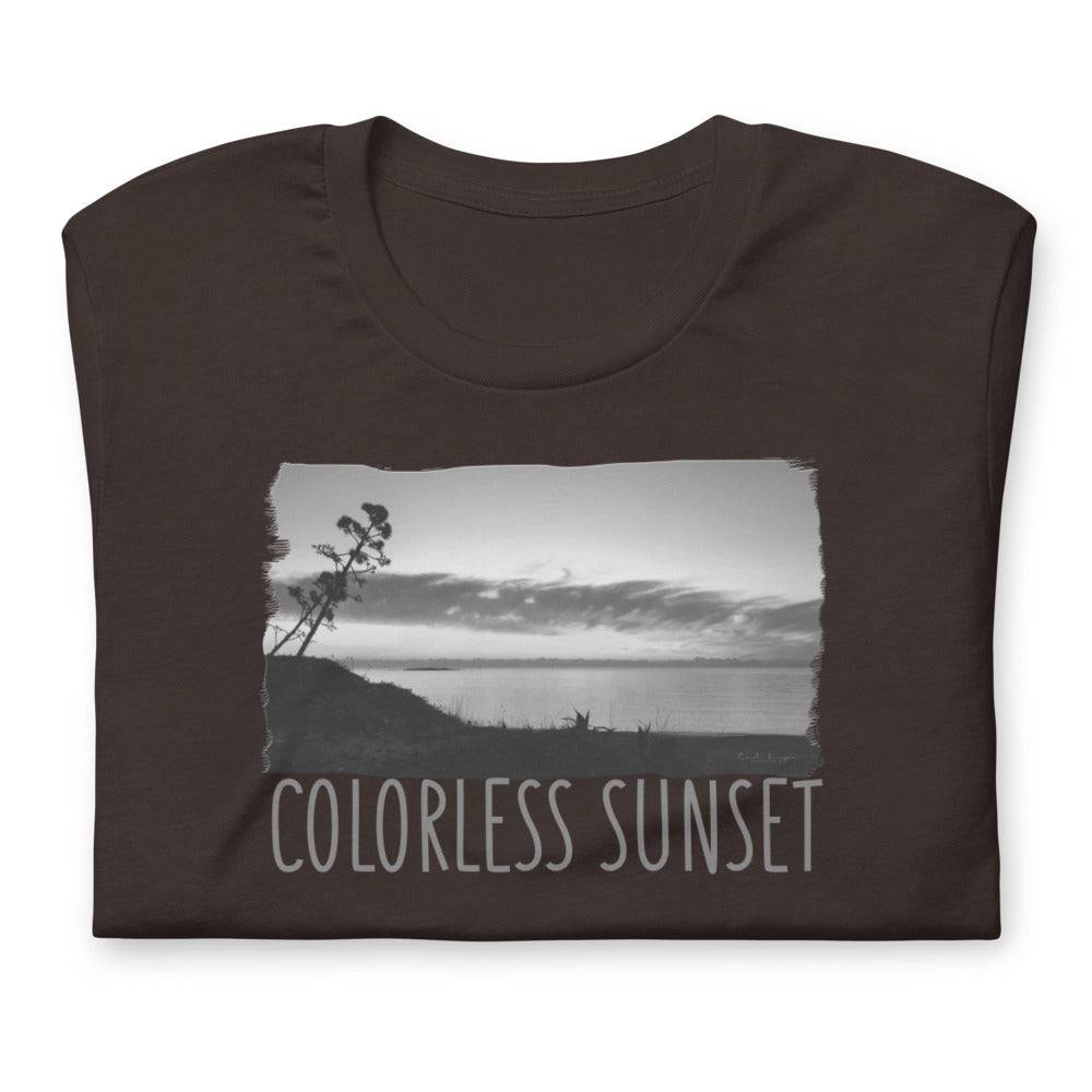 Short-Sleeve Unisex T-Shirt/Colorless Sunset/Personalized - Enet Images
