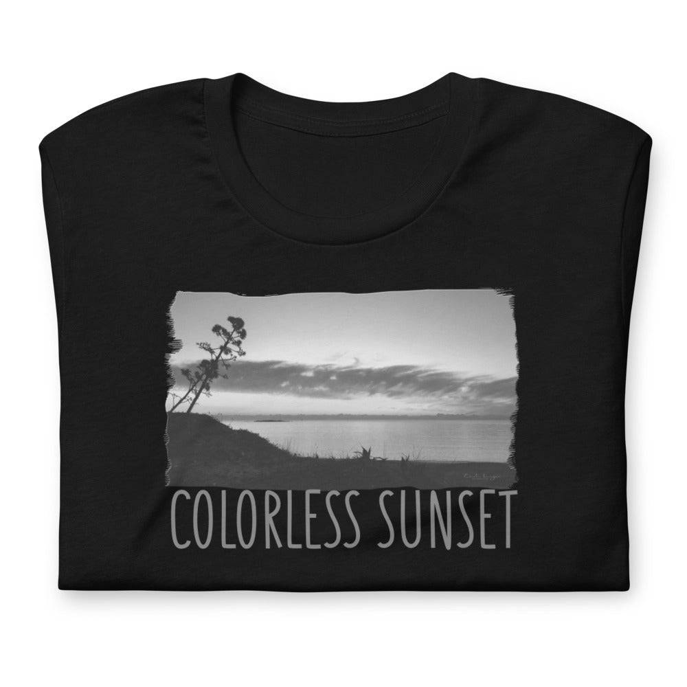 Short-Sleeve Unisex T-Shirt/Colorless Sunset/Personalized - Enet Images
