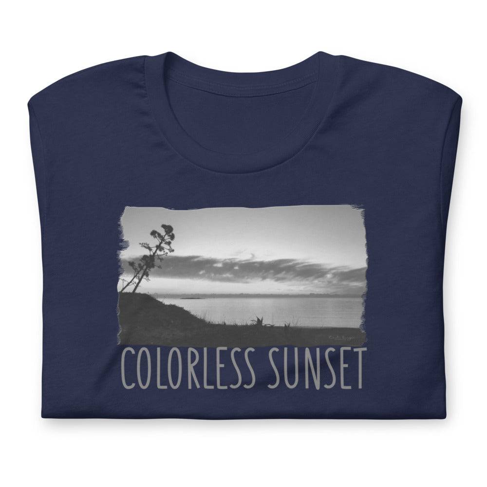 Short-Sleeve Unisex T-Shirt/Colorless Sunset/Personalized - Enet Images