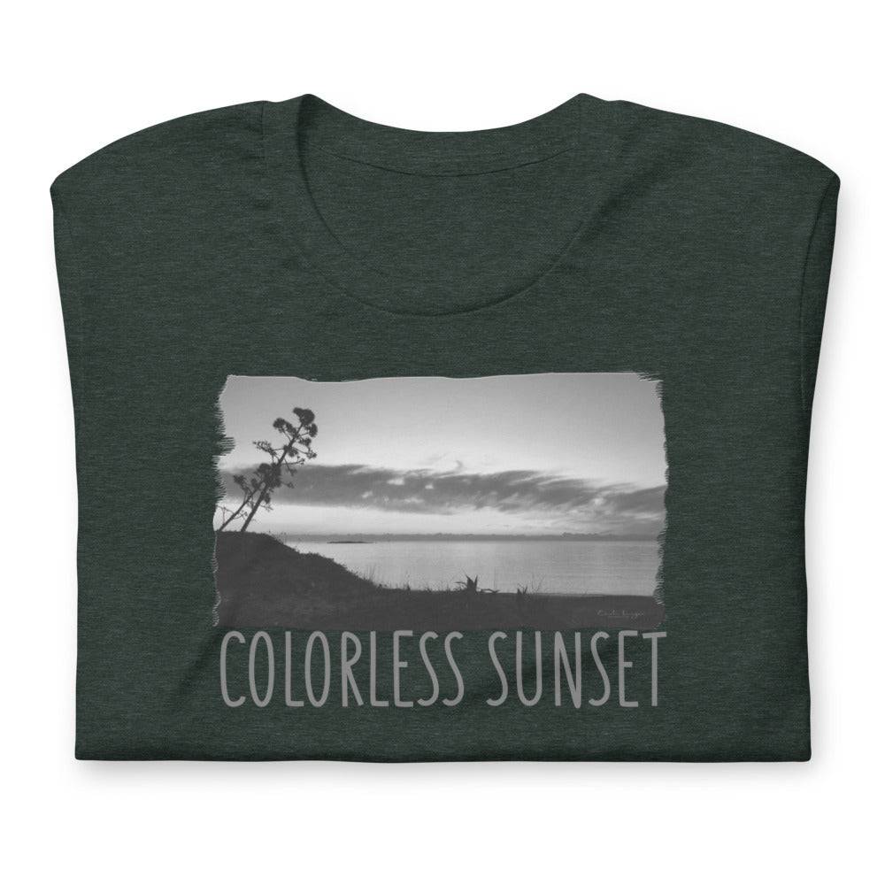 Short-Sleeve Unisex T-Shirt/Colorless Sunset/Personalized - Enet Images