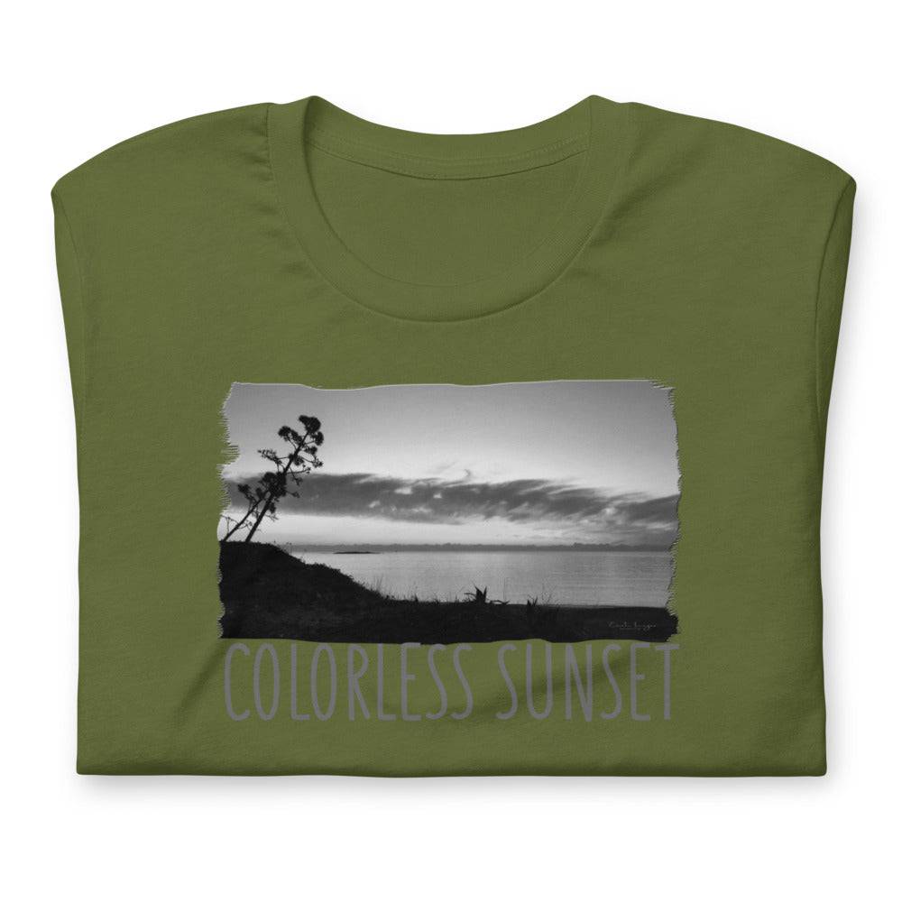 Short-Sleeve Unisex T-Shirt/Colorless Sunset/Personalized - Enet Images