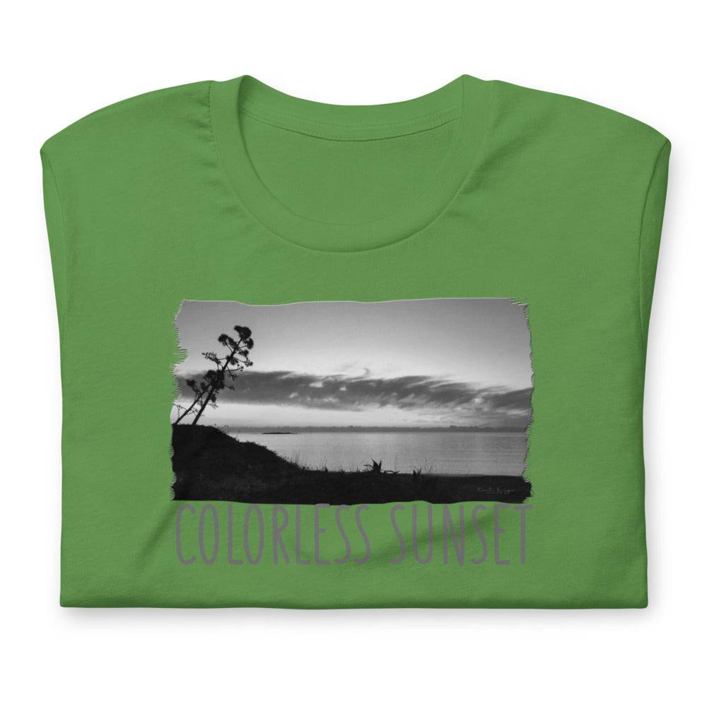 Short-Sleeve Unisex T-Shirt/Colorless Sunset/Personalized - Enet Images