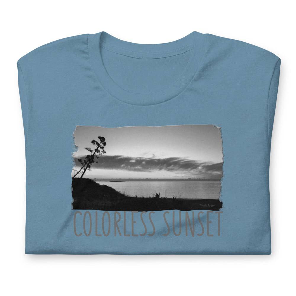 Short-Sleeve Unisex T-Shirt/Colorless Sunset/Personalized - Enet Images