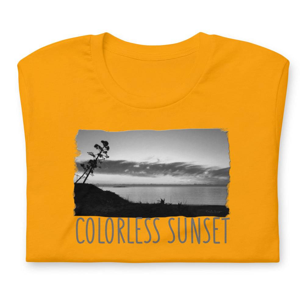Short-Sleeve Unisex T-Shirt/Colorless Sunset/Personalized - Enet Images