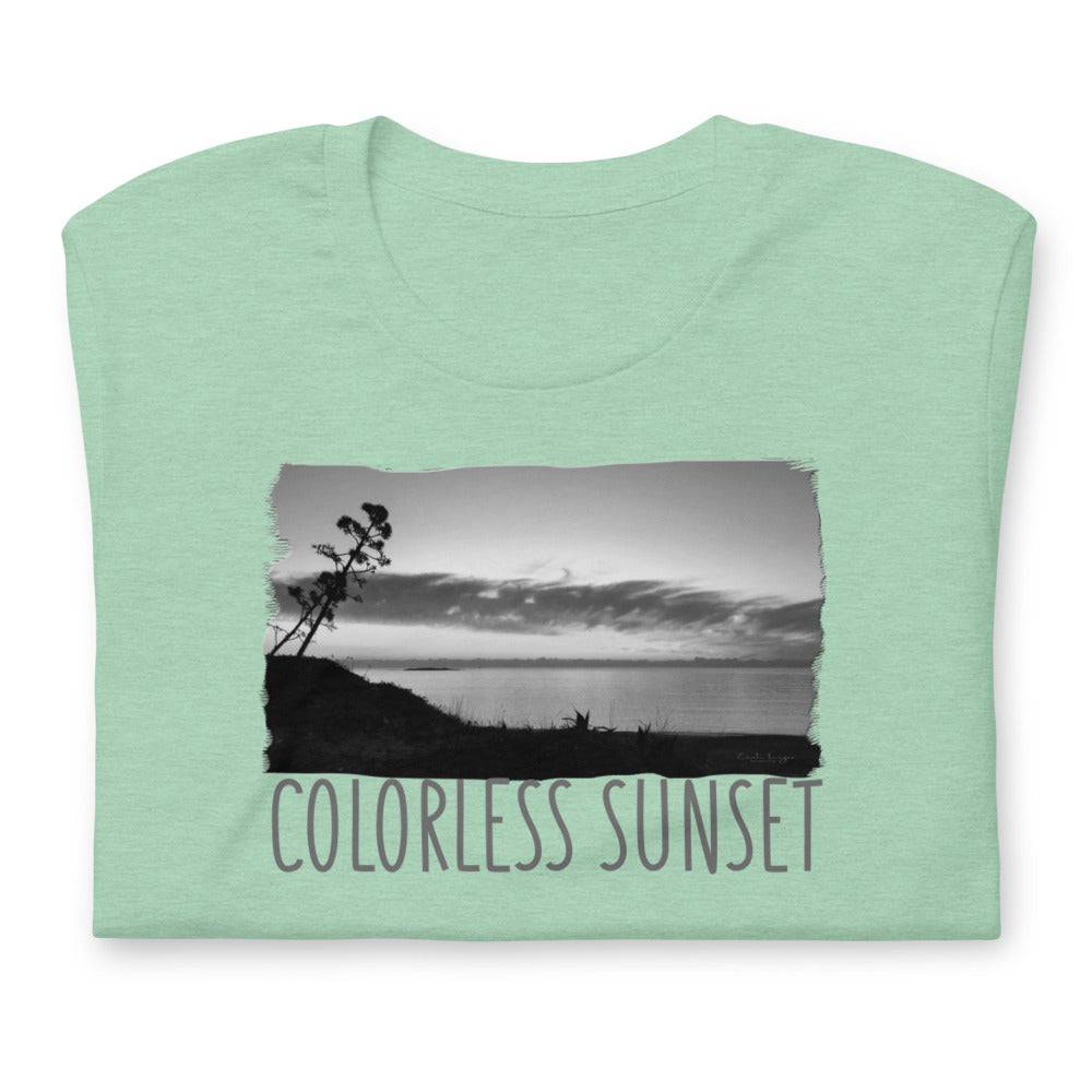 Short-Sleeve Unisex T-Shirt/Colorless Sunset/Personalized - Enet Images