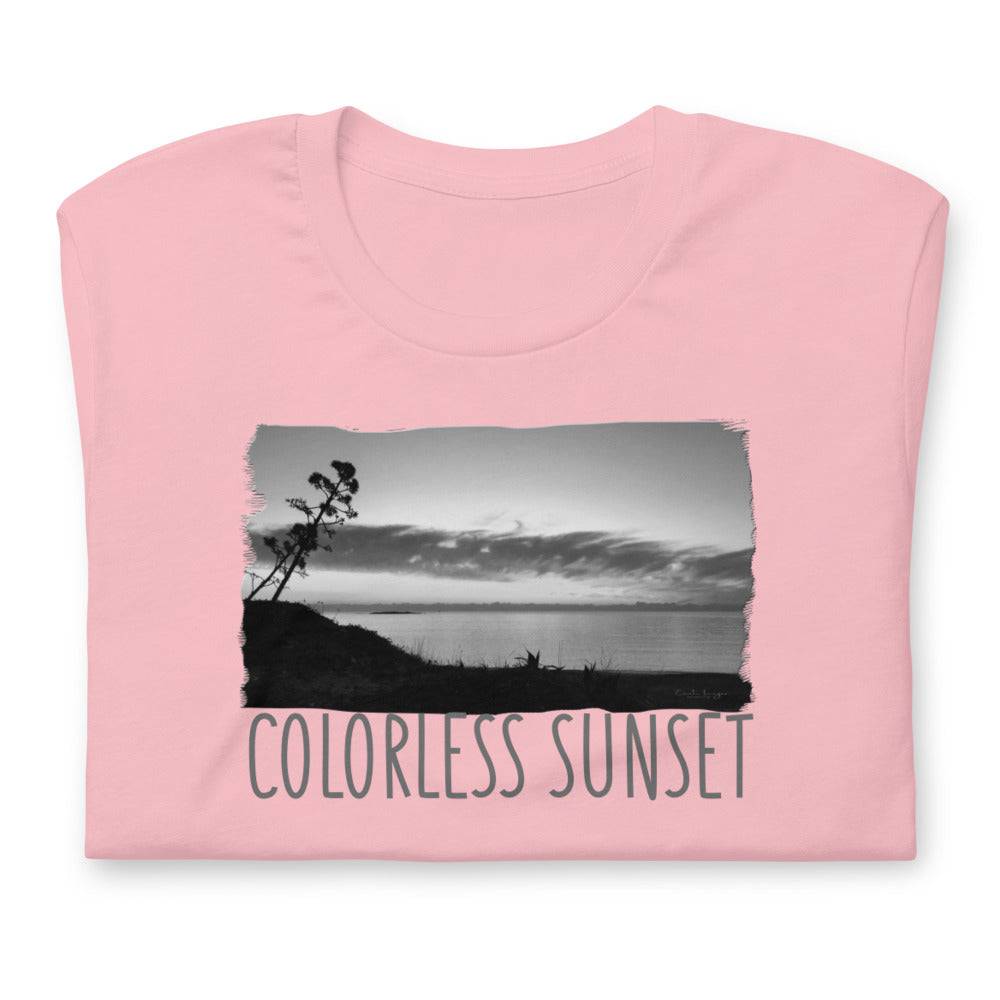 Short-Sleeve Unisex T-Shirt/Colorless Sunset/Personalized - Enet Images