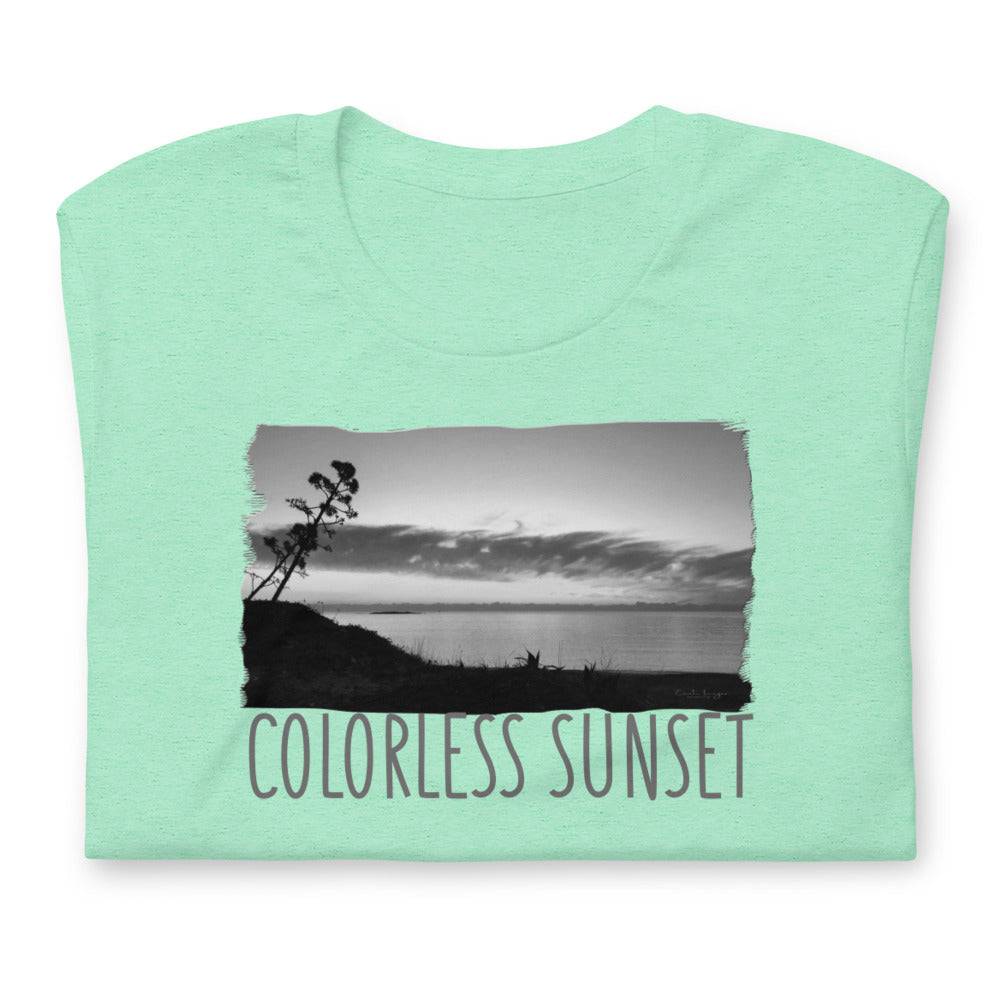 Short-Sleeve Unisex T-Shirt/Colorless Sunset/Personalized - Enet Images