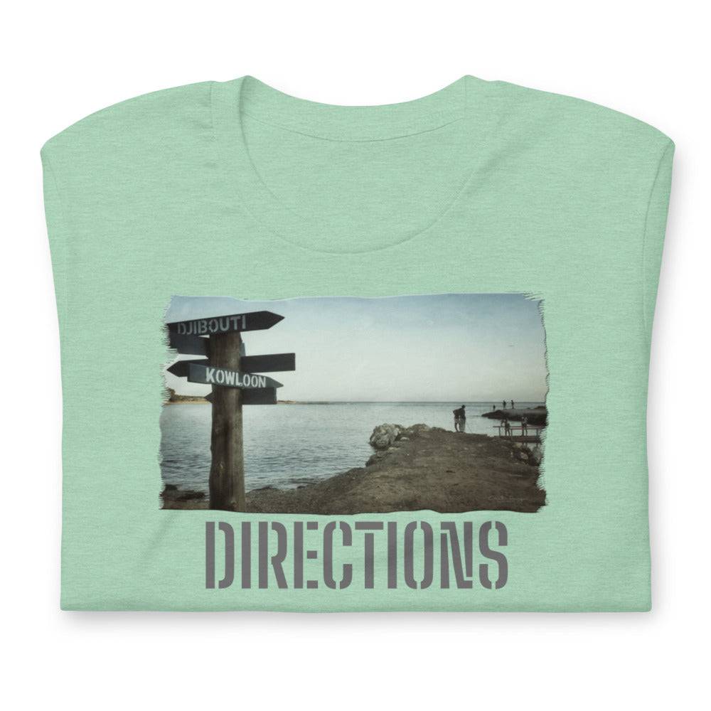 Short-Sleeve Unisex T-Shirt/Directions/Personalized - Enet Images