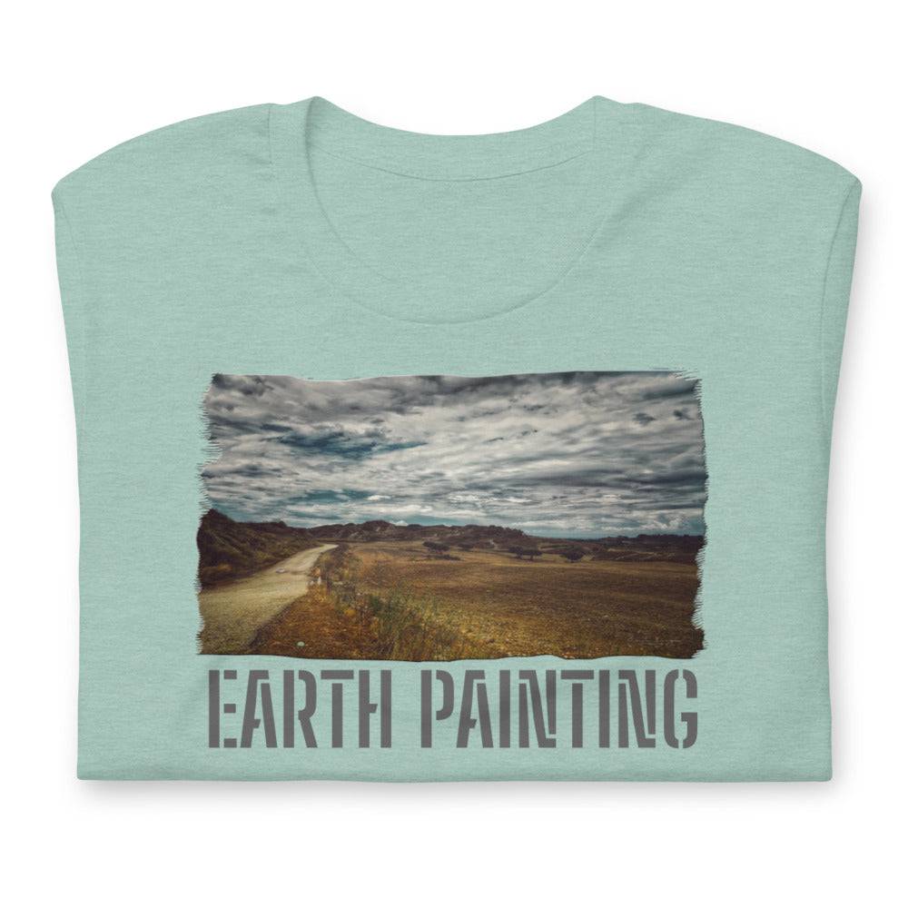 Short-Sleeve Unisex T-Shirt/Earth Painting/Personalized - Enet Images