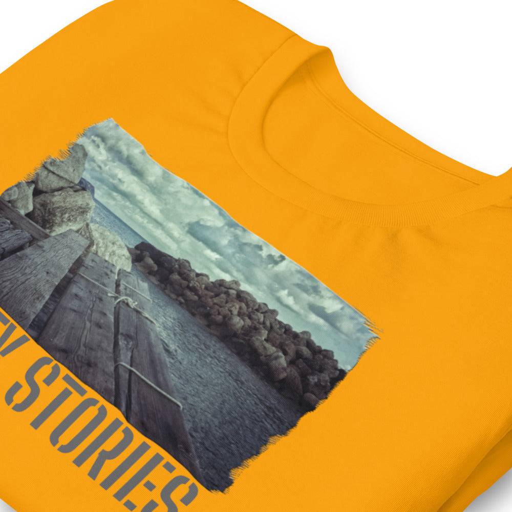 Short-Sleeve Unisex T-Shirt/Jetty Stories/Personalized - Enet Images