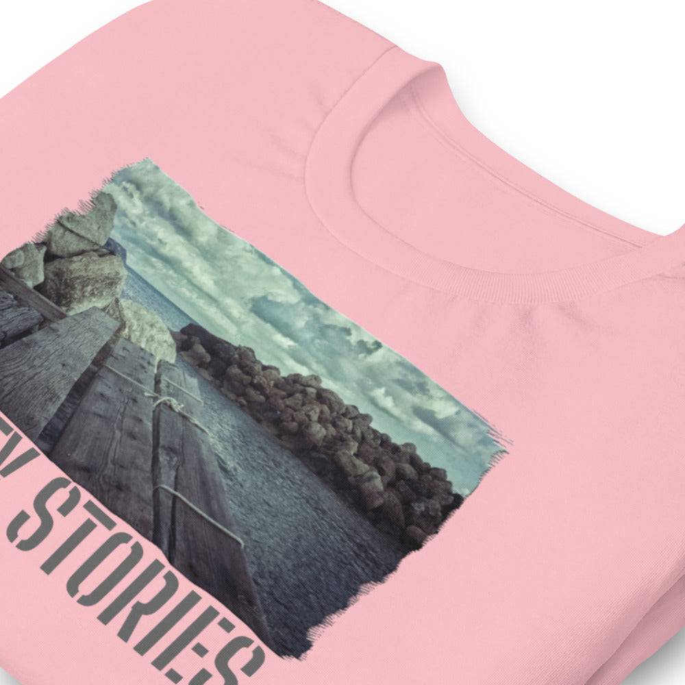 Short-Sleeve Unisex T-Shirt/Jetty Stories/Personalized - Enet Images