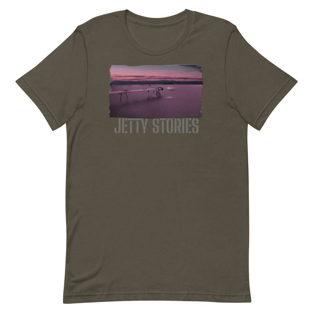 Short-Sleeve Unisex T-Shirt/Jetty Stories/Personalized - Enet Images