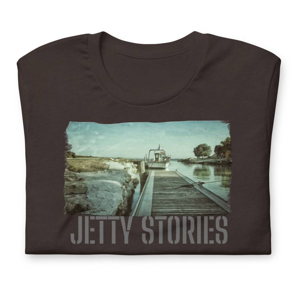 Short-Sleeve Unisex T-Shirt/Jetty Stories/Personalized - Enet Images