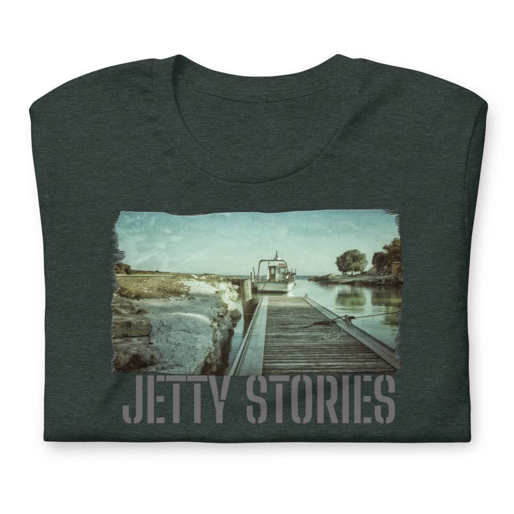 Short-Sleeve Unisex T-Shirt/Jetty Stories/Personalized - Enet Images