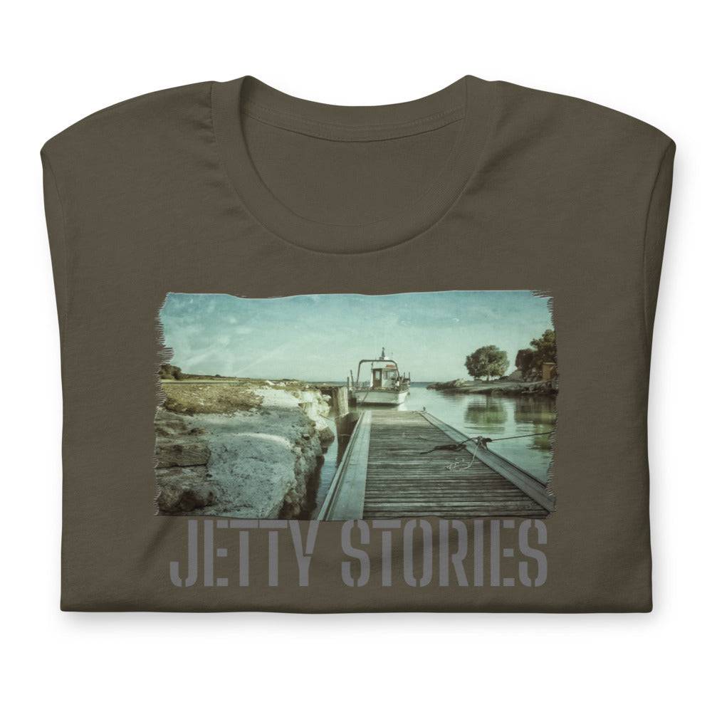Short-Sleeve Unisex T-Shirt/Jetty Stories/Personalized - Enet Images