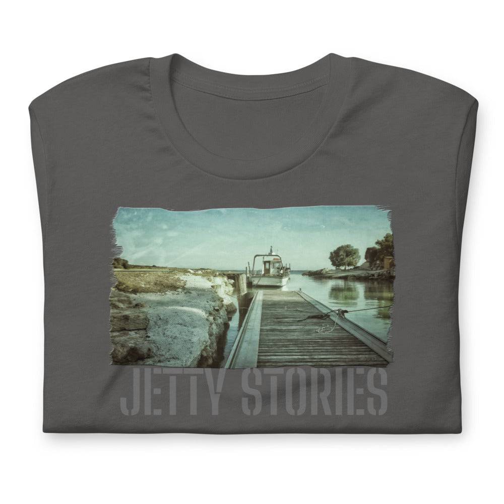 Short-Sleeve Unisex T-Shirt/Jetty Stories/Personalized - Enet Images