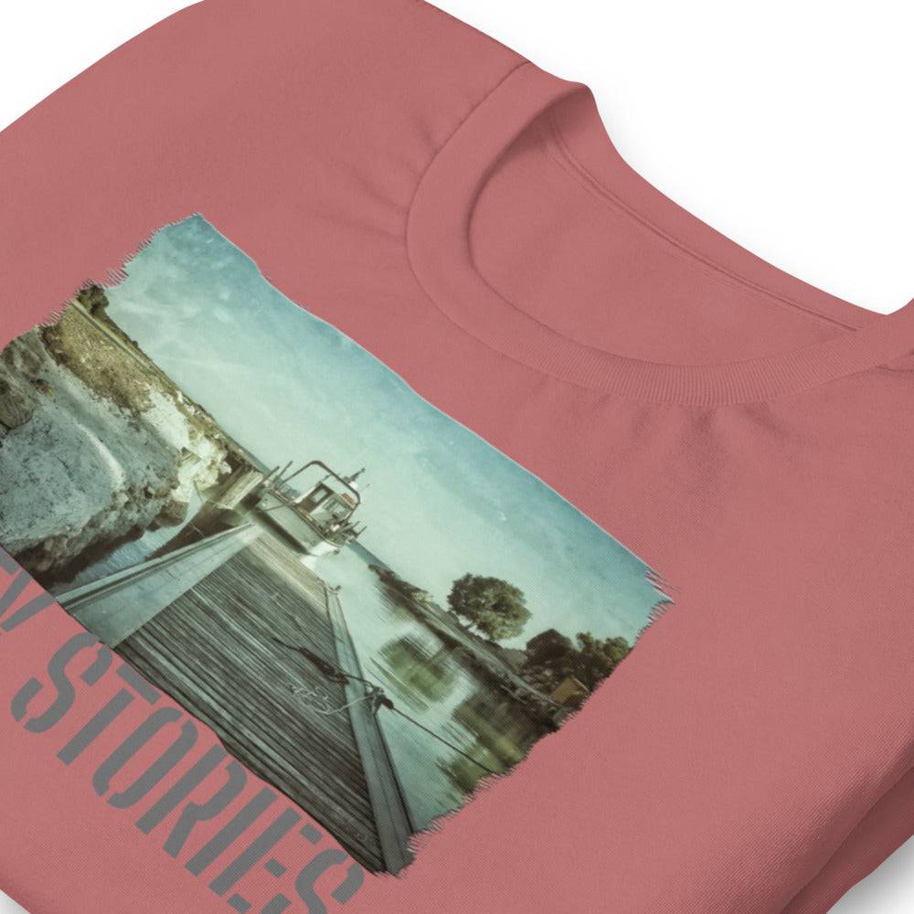 Short-Sleeve Unisex T-Shirt/Jetty Stories/Personalized - Enet Images