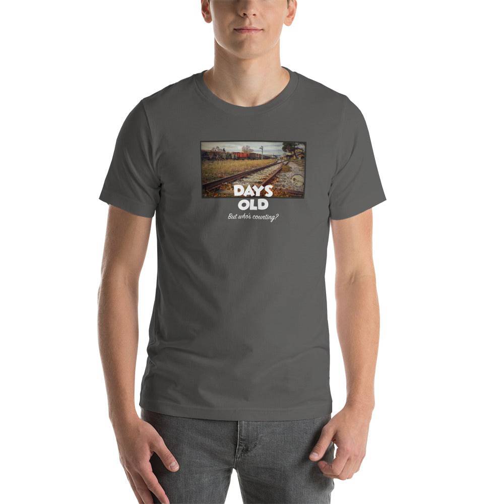 Short-Sleeve Unisex T-Shirt/old train station - Enet Images