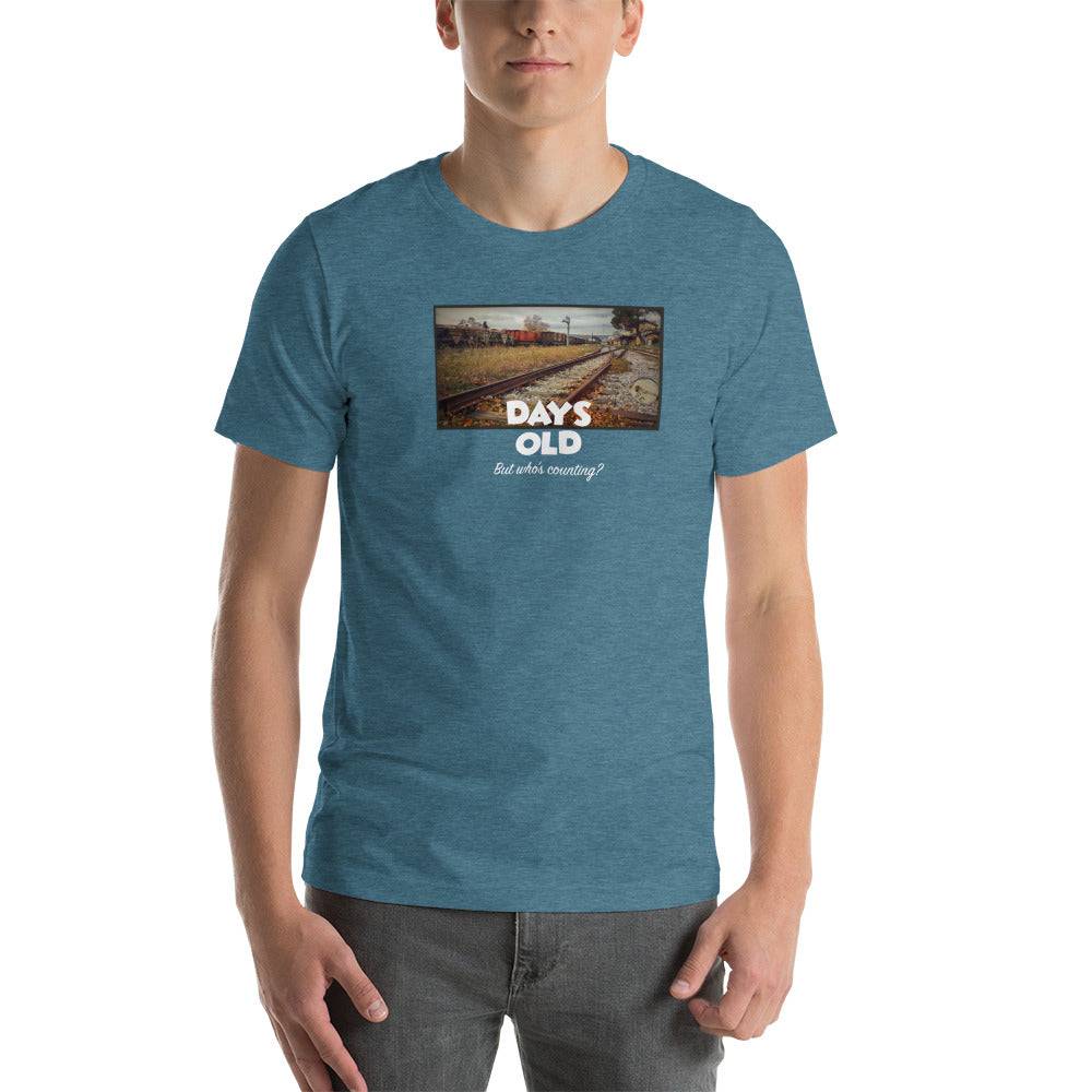 Short-Sleeve Unisex T-Shirt/old train station - Enet Images