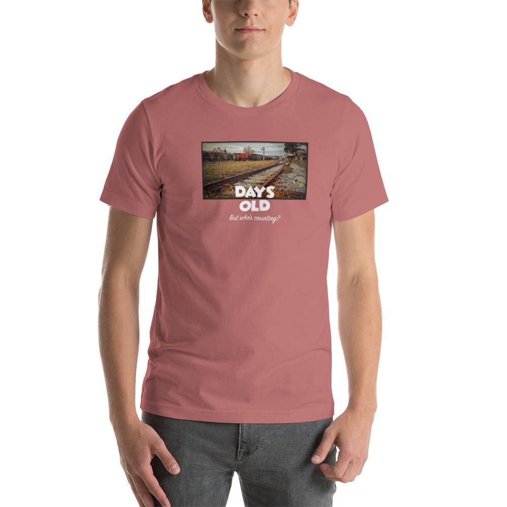 Short-Sleeve Unisex T-Shirt/old train station - Enet Images