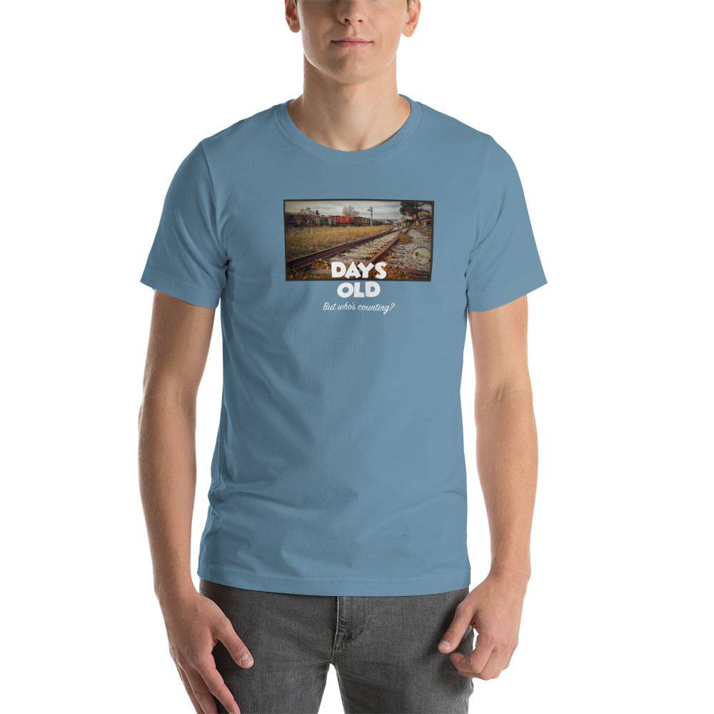 Short-Sleeve Unisex T-Shirt/old train station - Enet Images