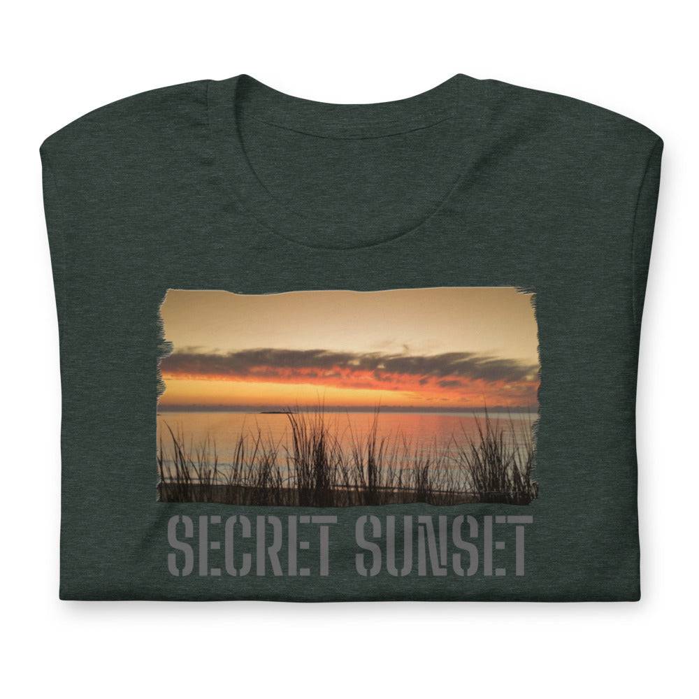 Short-Sleeve Unisex T-Shirt/Secret Sunset/Personalised - Enet Images