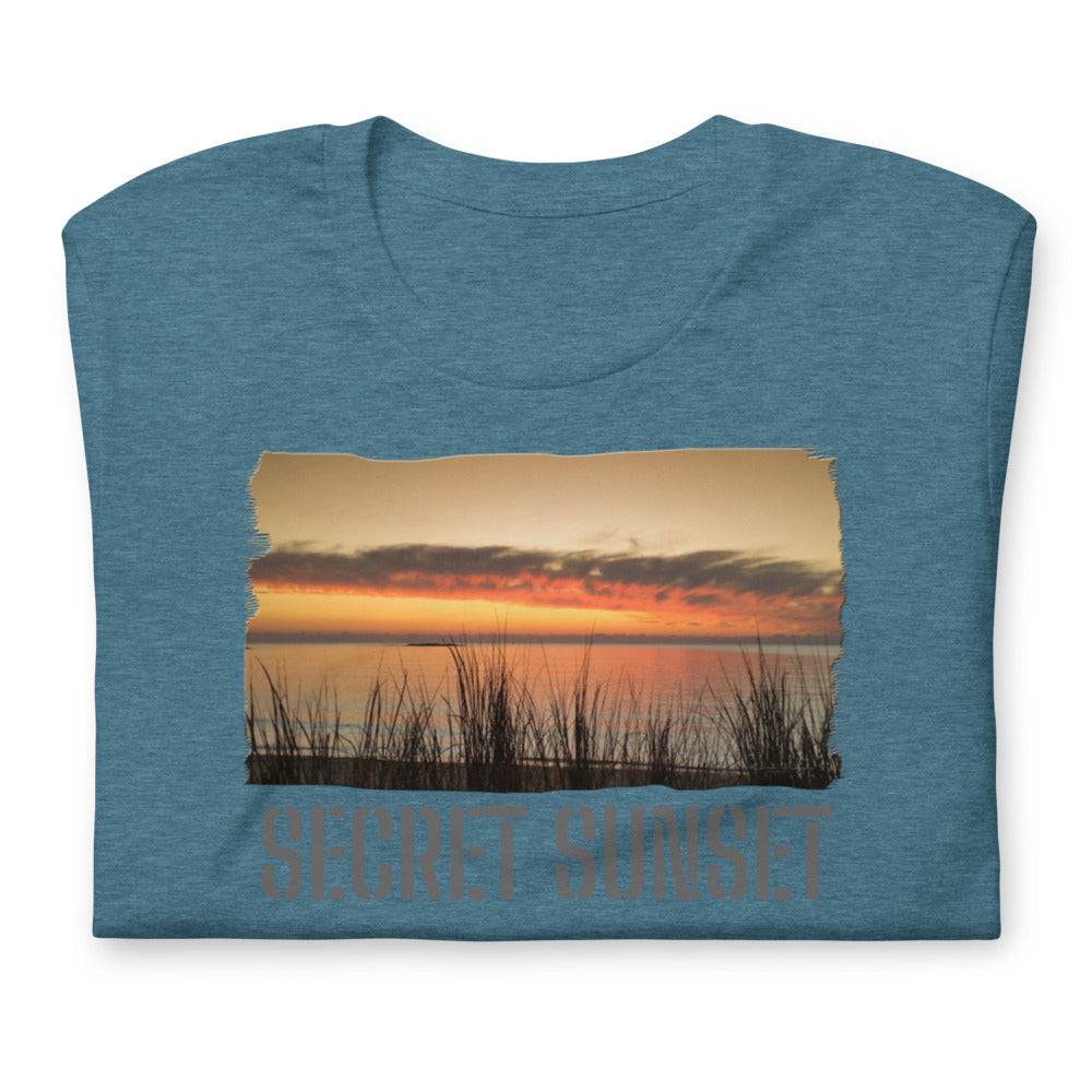 Short-Sleeve Unisex T-Shirt/Secret Sunset/Personalised - Enet Images