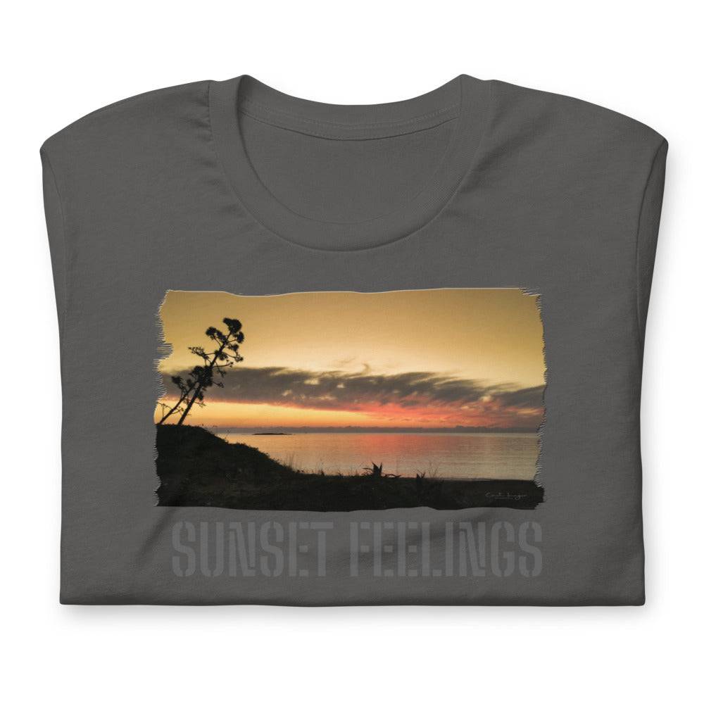 Short-Sleeve Unisex T-Shirt/Sunset Feelings/Personalized - Enet Images
