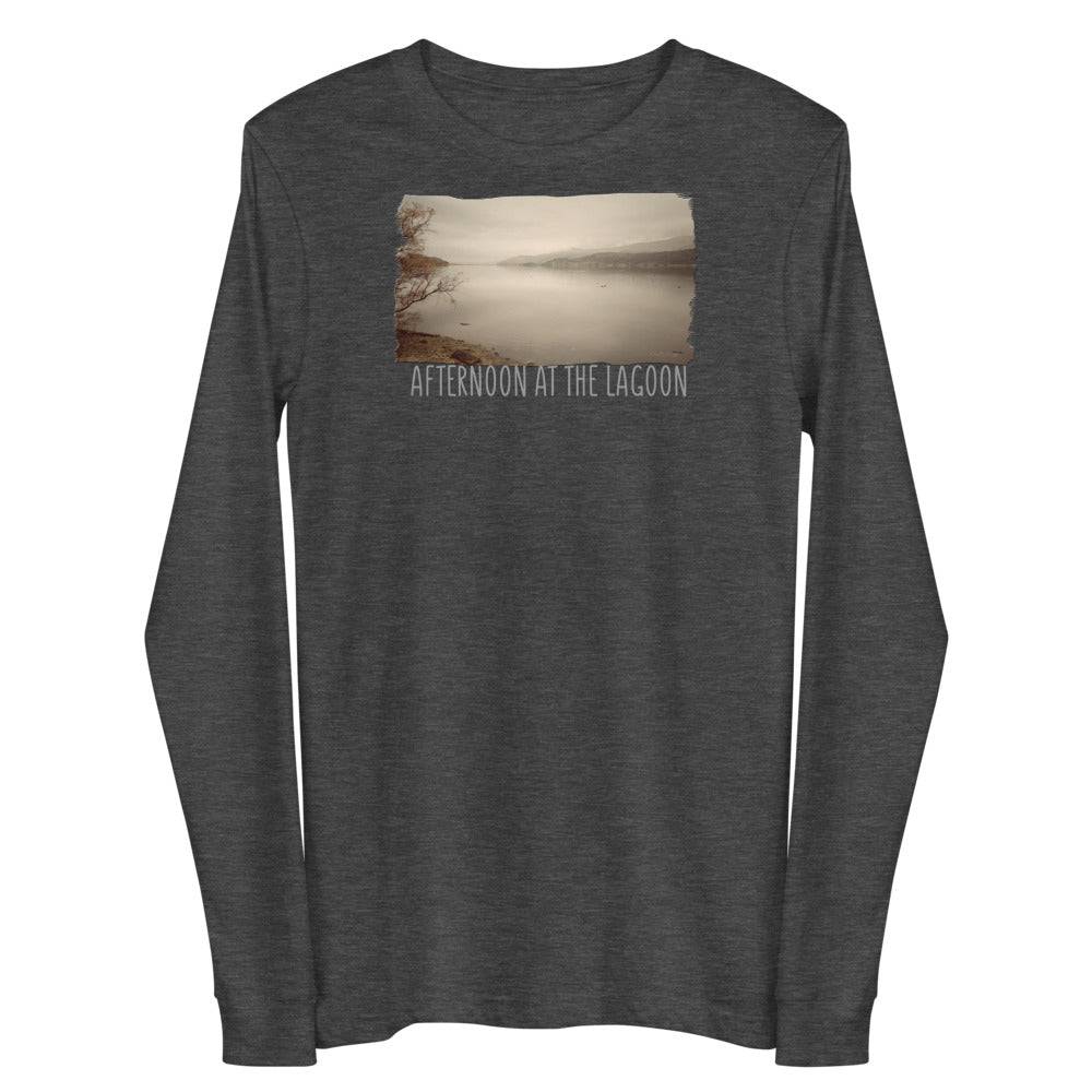 Unisex Long Sleeve Tee/Afternoon At The Lagoon/Personalized - Enet Images