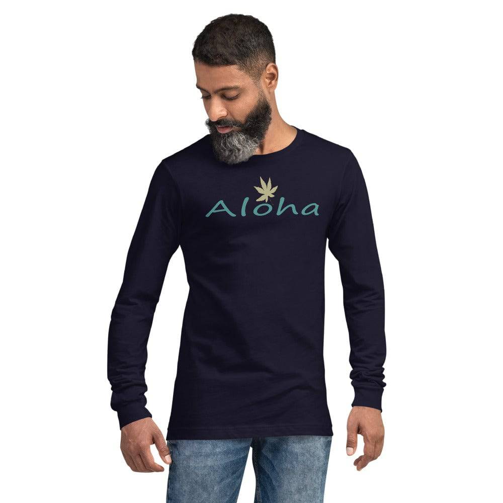 Unisex Long Sleeve Tee/Aloha - Enet Images