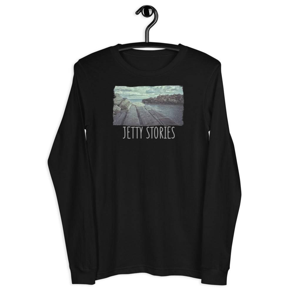 Unisex Long Sleeve Tee/Jetty Stories color/Personalized - Enet Images