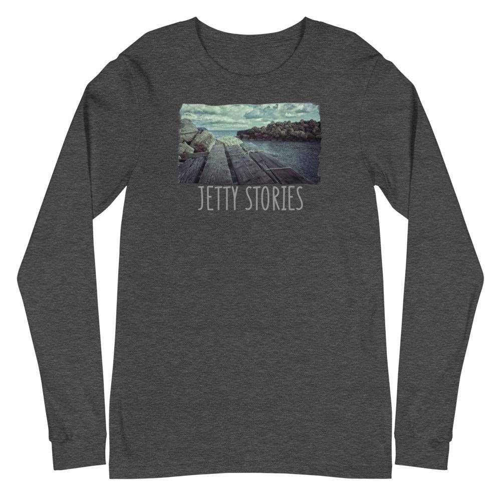 Unisex Long Sleeve Tee/Jetty Stories color/Personalized - Enet Images