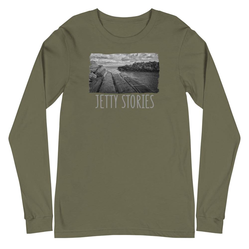Unisex Long Sleeve Tee/Jetty Stories/Personalized - Enet Images