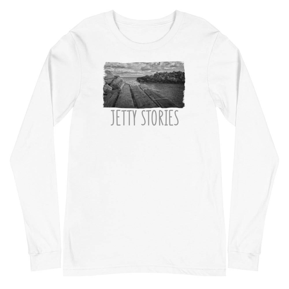 Unisex Long Sleeve Tee/Jetty Stories/Personalized - Enet Images