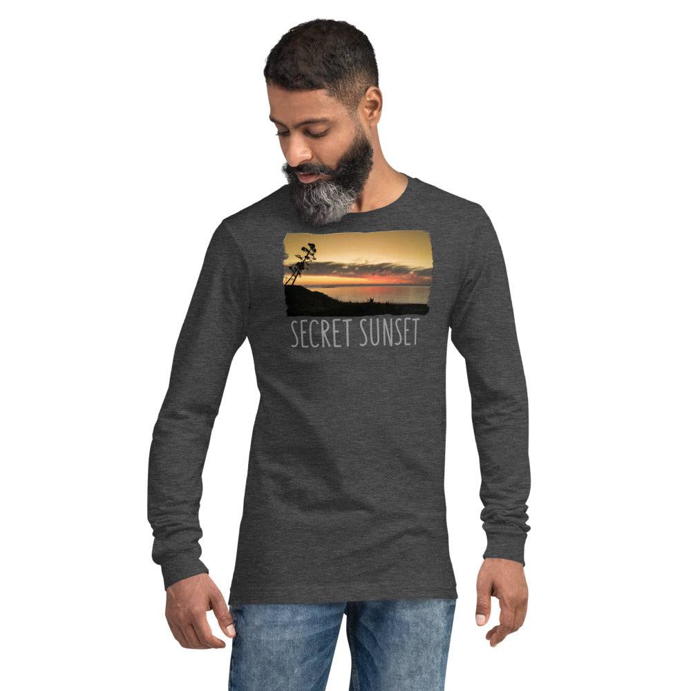 Unisex Long Sleeve Tee/Secret Sunset/Personalized - Enet Images