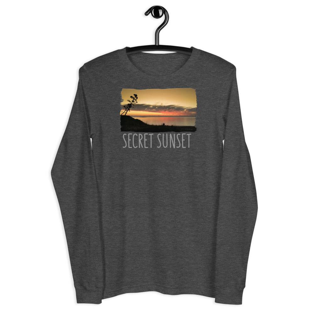 Unisex Long Sleeve Tee/Secret Sunset/Personalized - Enet Images