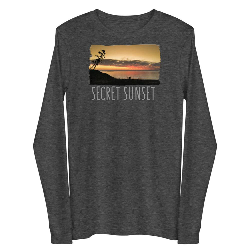 Unisex Long Sleeve Tee/Secret Sunset/Personalized - Enet Images