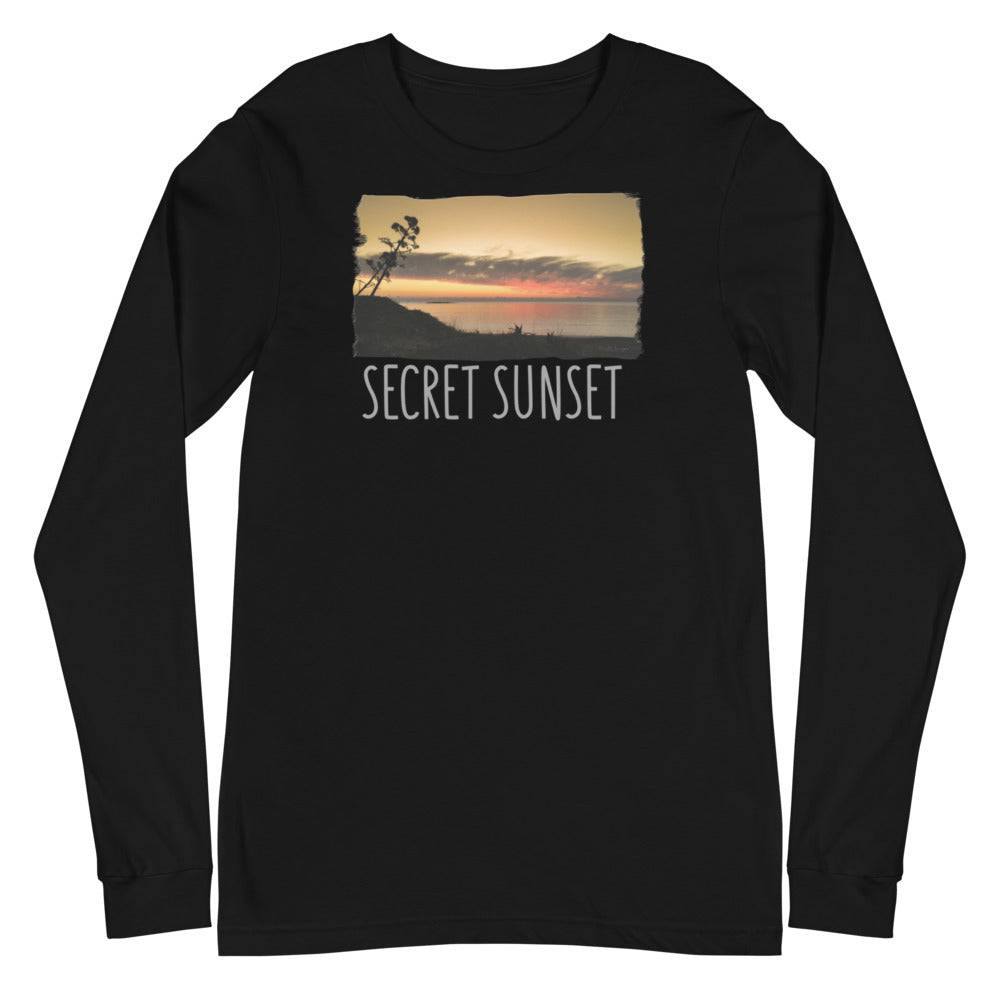 Unisex Long Sleeve Tee/Secret Sunset/Personalized - Enet Images