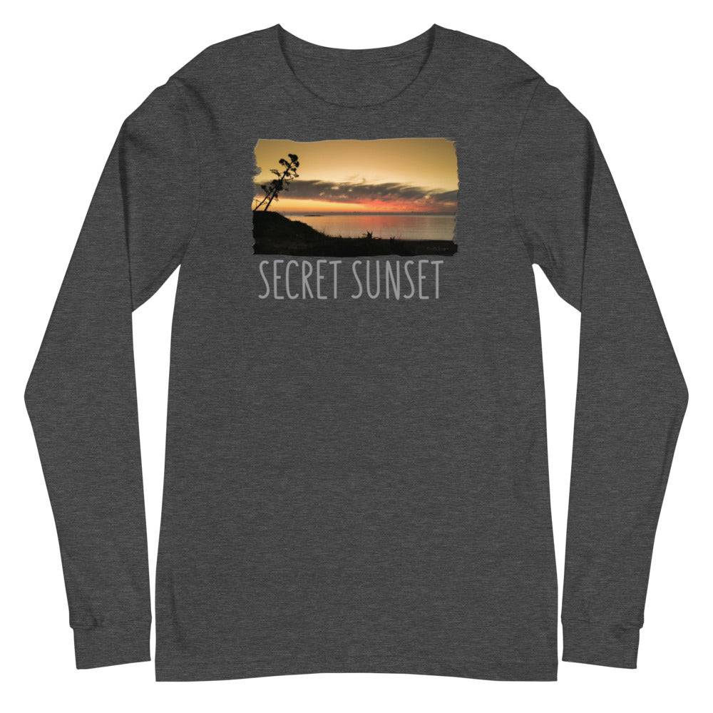 Unisex Long Sleeve Tee/Secret Sunset/Personalized - Enet Images