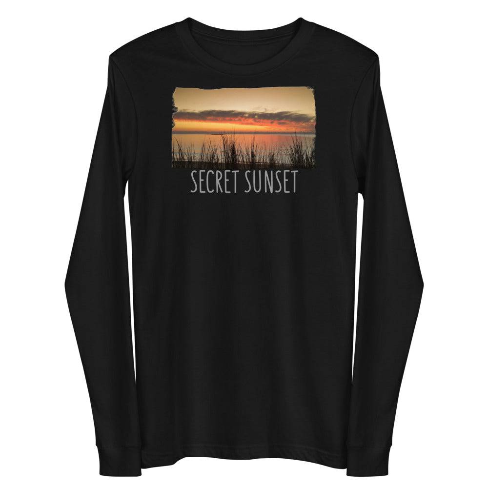 Unisex Long Sleeve Tee/Secret Sunset/Personalized - Enet Images
