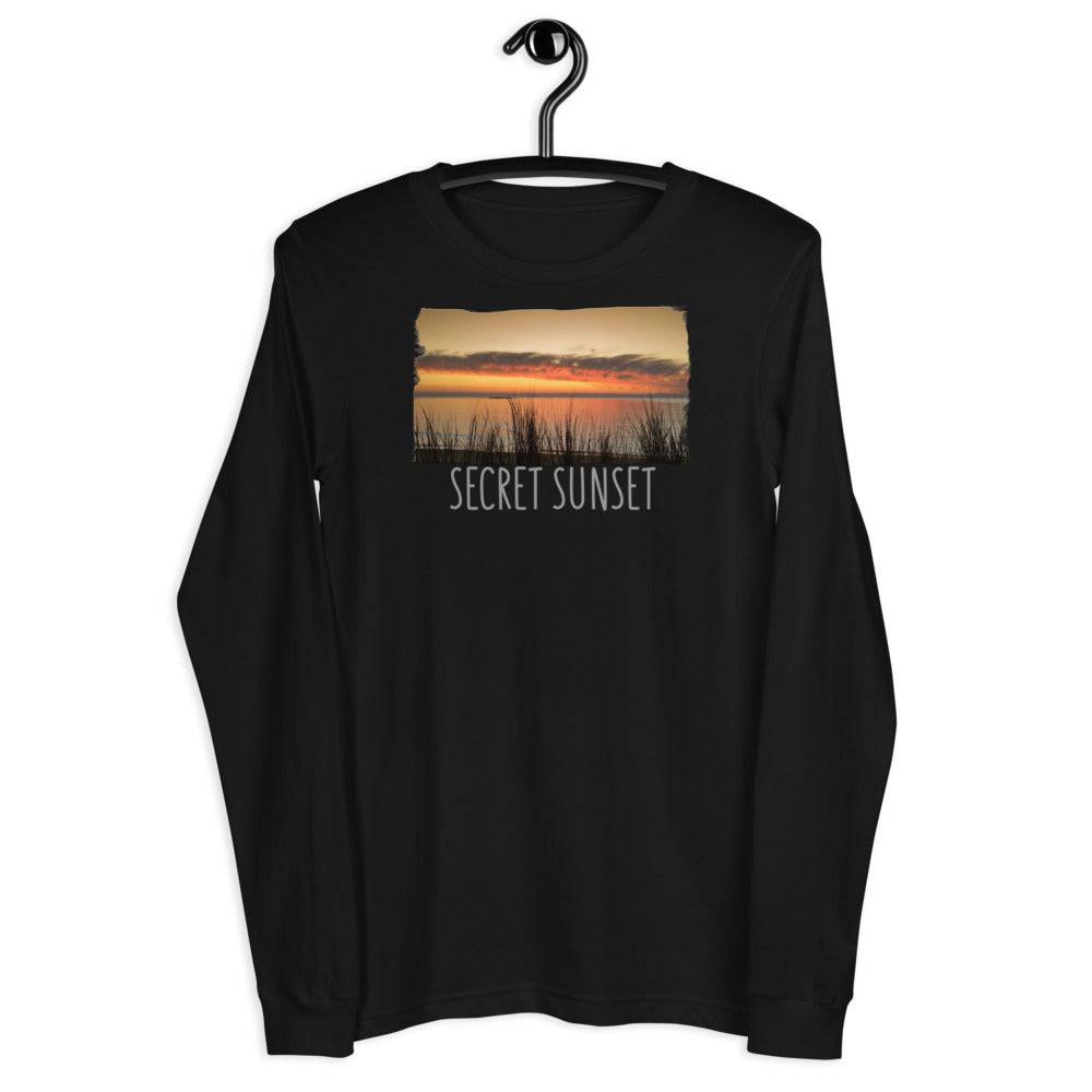Unisex Long Sleeve Tee/Secret Sunset/Personalized - Enet Images