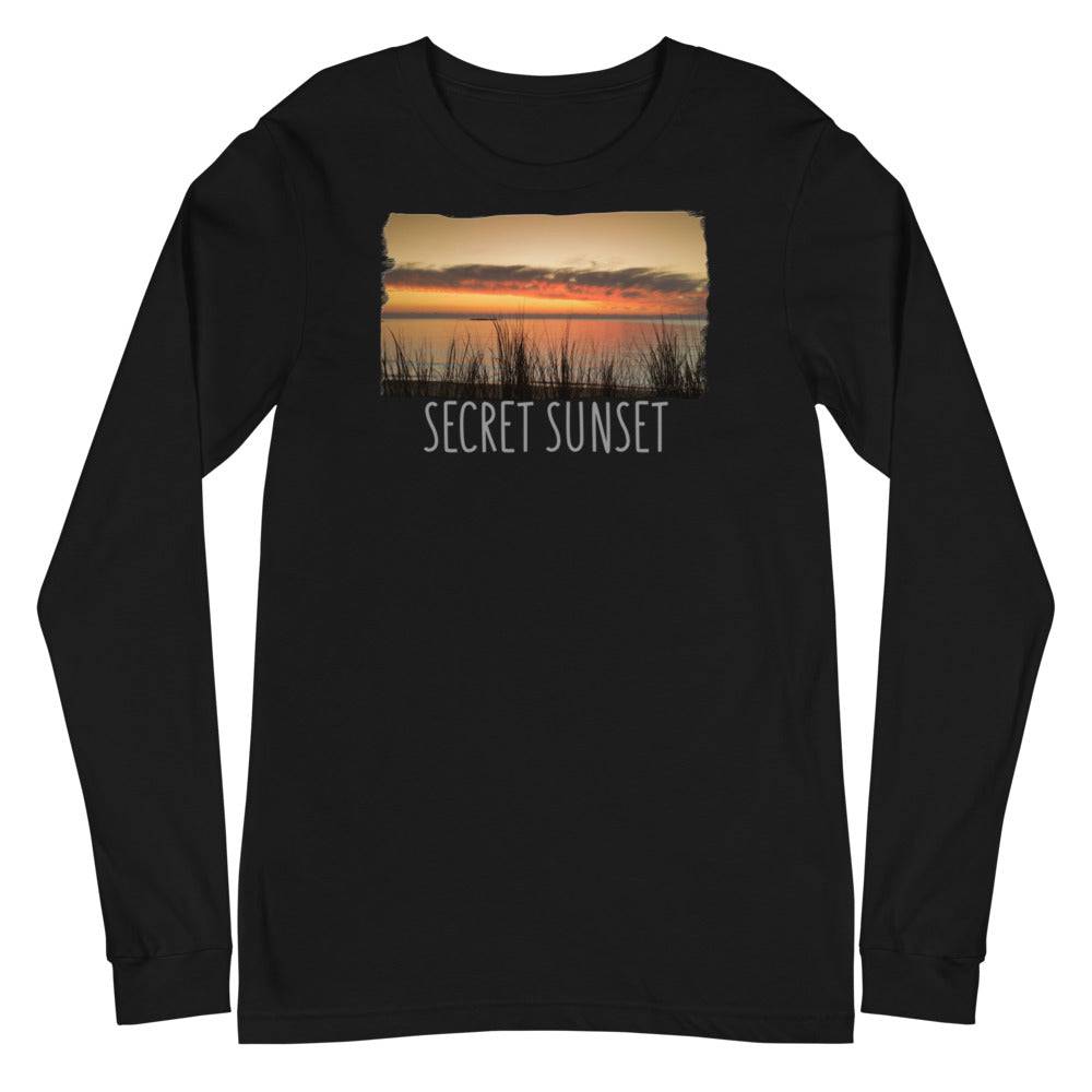 Unisex Long Sleeve Tee/Secret Sunset/Personalized - Enet Images