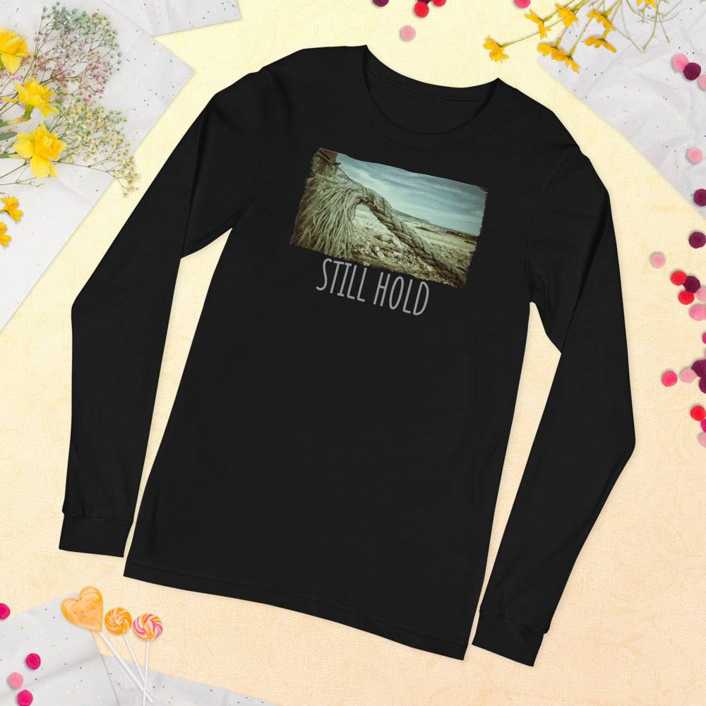 Unisex Long Sleeve Tee/Still Hold/Personalized - Enet Images