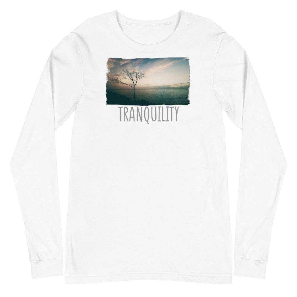 Unisex Long Sleeve Tee/Tranquility/Personalized - Enet Images
