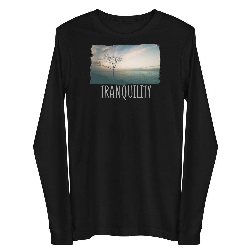Unisex Long Sleeve Tee/Tranquility/Personalized - Enet Images