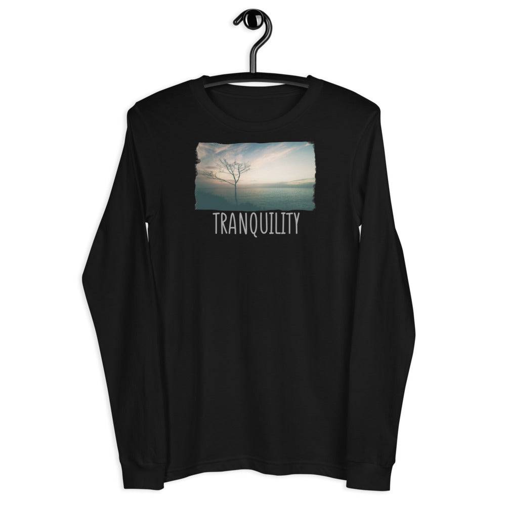 Unisex Long Sleeve Tee/Tranquility/Personalized - Enet Images