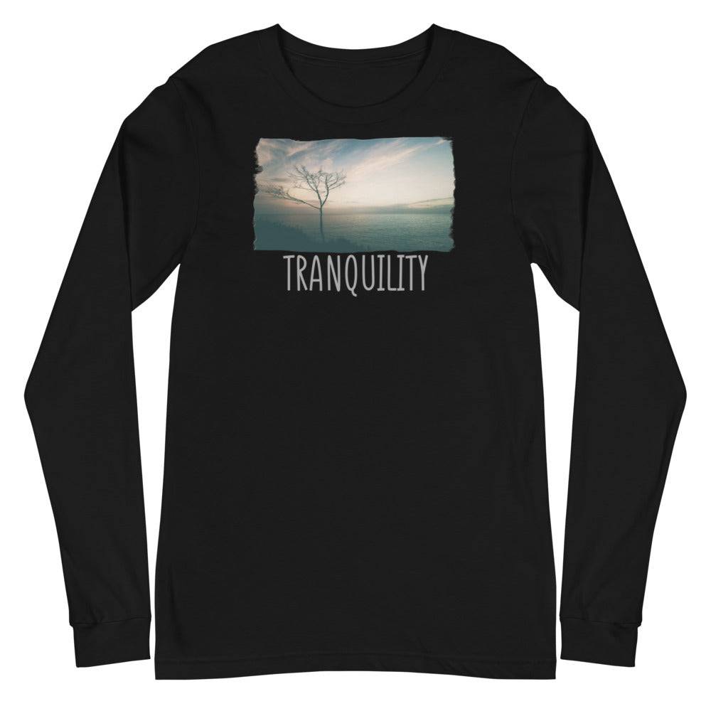Unisex Long Sleeve Tee/Tranquility/Personalized - Enet Images